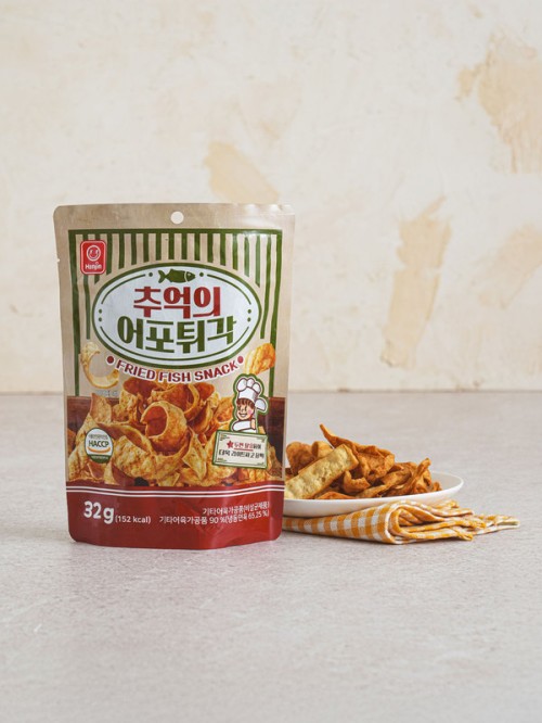 ขนมปลาทอดไขมันต่ำ รสชาติกรอบอร่อย 32 กรัม