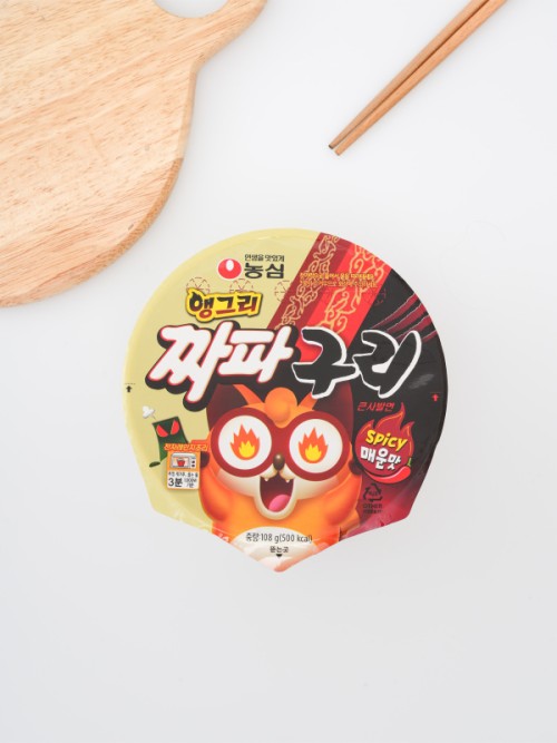 มาม่าเกาหลี จาปากูรี Nongshim Angry Jjapaguri 108กรัม