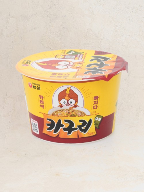 มาม่าเกาหลี รสแกงกะหรี่รสเผ็ดจัด Nongshim Kaguri 103กรัม