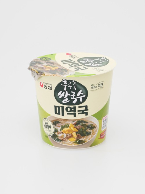บะหมี่ซูกินี่สาหร่ายทะเล Hururuk Nongshim  74กรัม