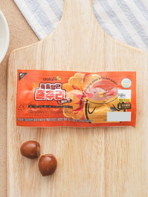 ไข่นกกระทา รสเผ็ด 25 กรัม