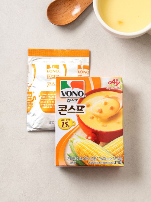 ซุปข้าวโพด VONO 19กรัมX3 แพ็ค