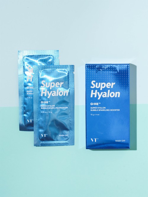 บูสเตอร์ VT Super Hyalon Bubble Sparkling 10 กรัม x 4 ชิ้น
