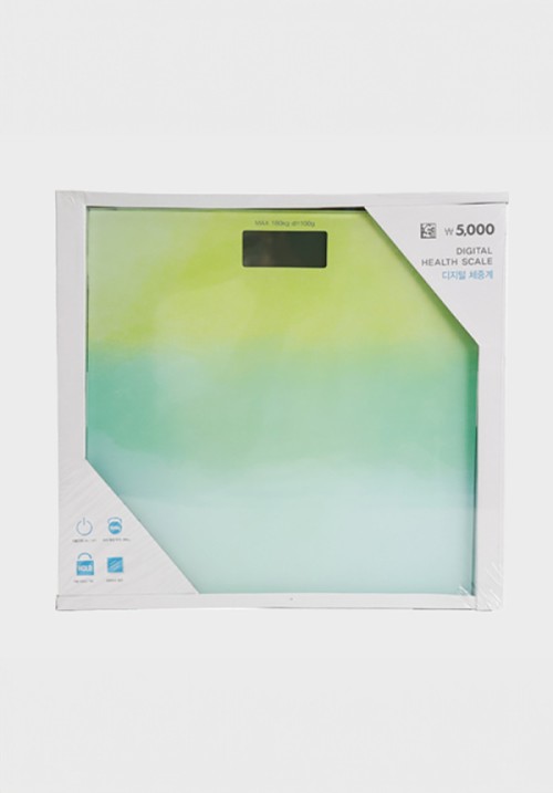 เครื่องชั่งน้ำหนัก มีสีสันสวยงาม