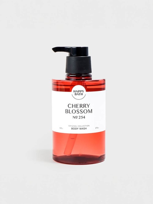 ครีมอาบน้ำ Happy Bath กลิ่น Cherry Blossom 500 กรัม