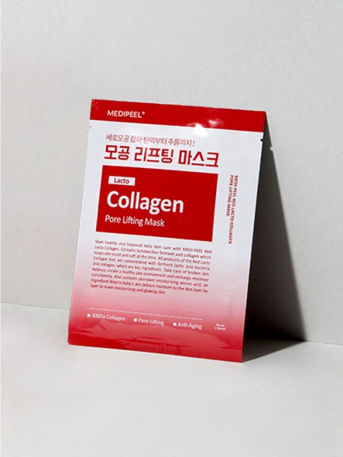 Medipeel Red Lactocollagen Pore Lifting C030  คอลลาเจนสูตรแดงยกกระชับรูขุมขน ขนาด 30 มล.