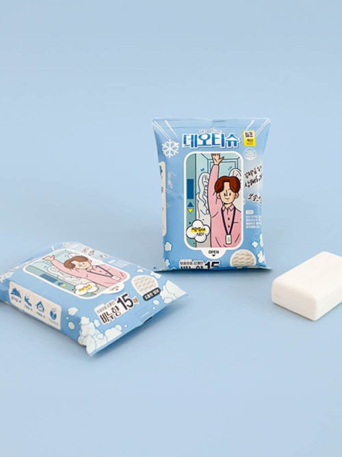 ทิชชู่ดับกลิ่น กลิ่น (Cool Perfume Deo Tissue)