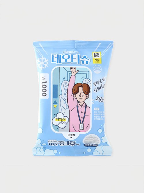 ทิชชู่ดับกลิ่น กลิ่น (Cool Perfume Deo Tissue)