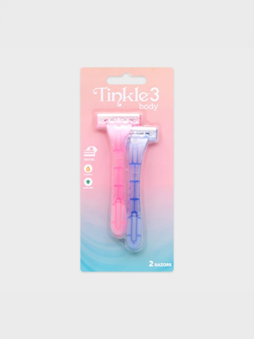 มีดโกนสำหรับผู้หญิง (2 ชิ้น)