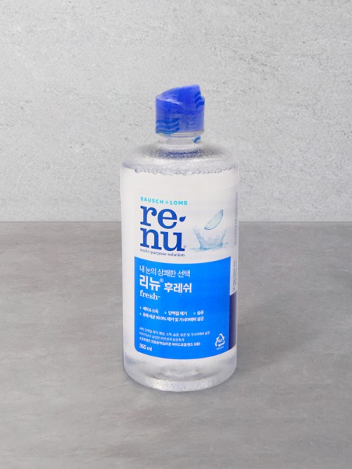 น้ำยาทำความสะอาดคอนแทคเลนส์ Renew Fresh 355 ml