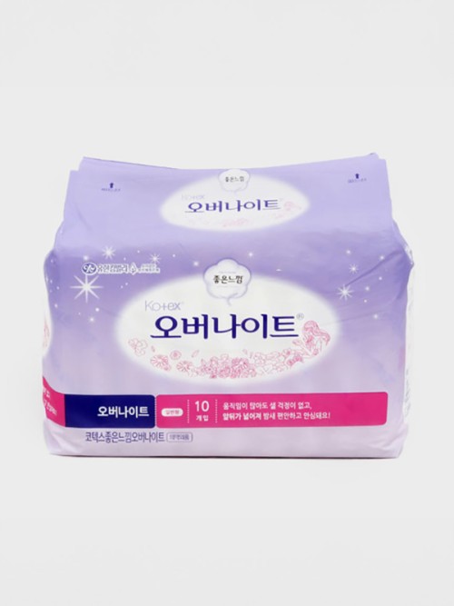 ผ้าอนามัยสำหรับกลางคืน Kotex 10 ชิ้น