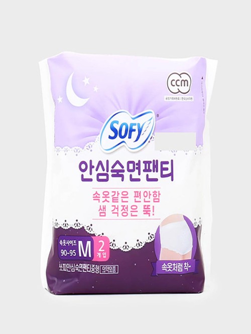 ผ้าอนามัย แบบสวม ไซต์ M 2 ชิ้น