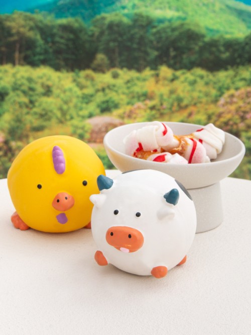 ตุ๊กตายางรูปสัตว์น่ารักสำหรับสัตว์เลี้ยง