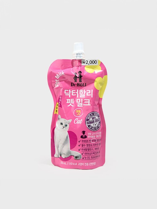 นมสำหรับสัตว์เลี้ยง Dr. Holi (รสcat)