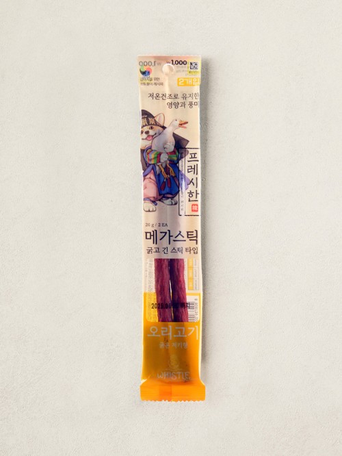 อาหารสุนัข Whistle Fresh Jerky Mega Stick 26กรัม (เนื้อเป็ด)