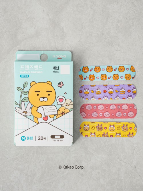 แผ่นปิดแผล Kakao Friends 20 ชิ้น (ขนาด M)