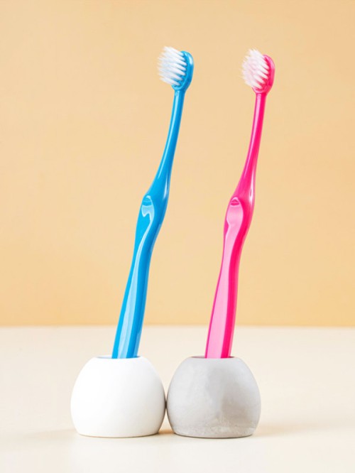 แปรงสีฟันญี่ปุ่น คอมแพ็ค 2 ด้าม รุ่น Dual-fine