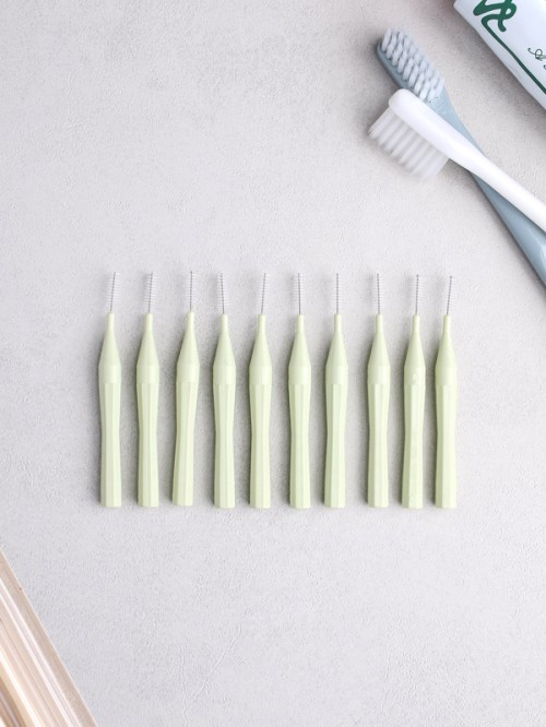 แปรงสีฟัน Clean Interdental Brush รูปตัว I ขนาด S (1.0 มม.) (10 ชิ้น)