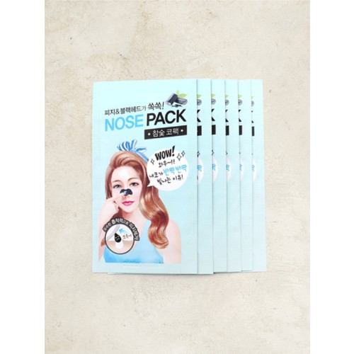 Charcoal Nose Pack 6P