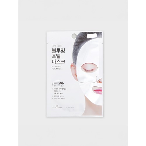 Blooming Foil Mask Silver