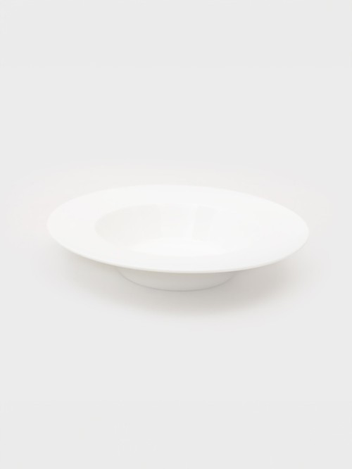จานพาสต้า TS Pure White (ขนาดประมาณ 23 ซม.)
