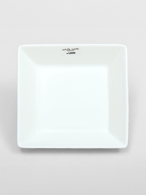 จานสี่เหลี่ยม New Bone Light (ขนาดเล็ก)