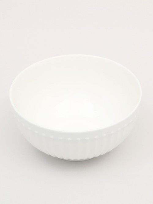ชามบะหมี่ New Bone ลายแกะสลักขอบ (17.5 เซนติเมตร)
