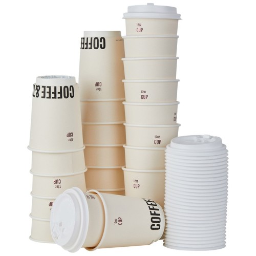 แก้วกาแฟพร้อมฝาปิด ขนาด 354 มล. จำนวน 160 ใบ