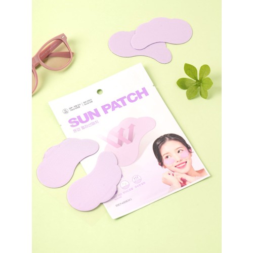 Benibekki Tone Up Color Sun Patch (Cool Lavender)