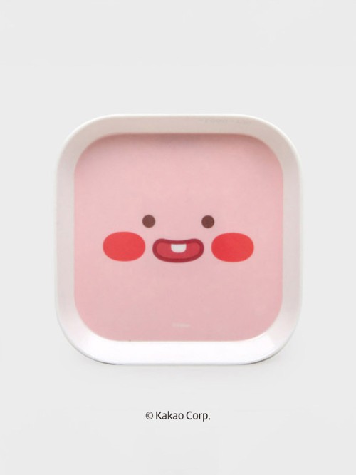 Little Kakao Friends ถาดสี่เหลี่ยม (เล็ก) (ประมาณ 15x15 ซม.)