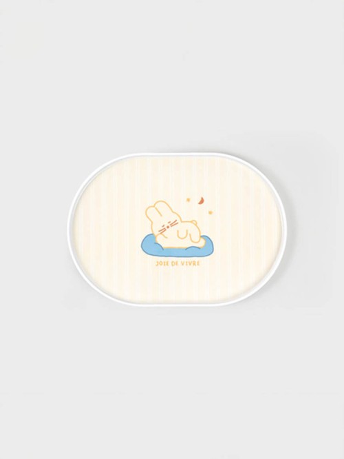 ถาดทรงรีดีไซน์ (ขนาดประมาณ 40 x 28 x 2 ซม.)