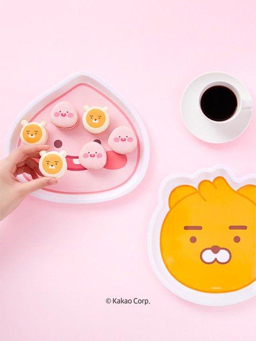 Little Friends ถาด (ขนาดประมาณ 24.5 x 25 ซม.)