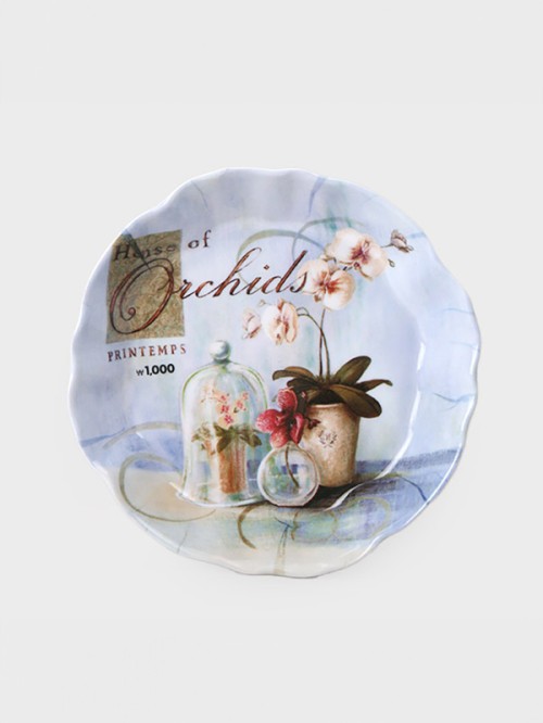 HB Flower Garden ถาดกลมลายคลื่น (17 ซม.)