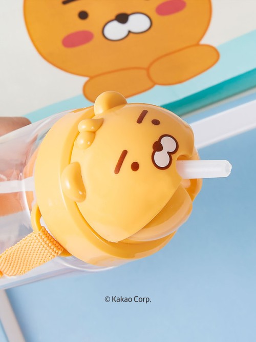 Little Kakao Friends ขวดน้ำแบบมีหลอด (ประมาณ 350 มล.)