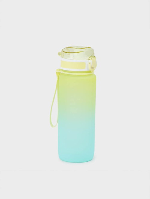 ขวดน้ำเคลือบยางไล่เฉดสี (ประมาณ 800 มล.)