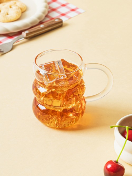 Cozy-A-Tum Handle แก้วเก็บความร้อน ใส (ประมาณ 300 มล.)