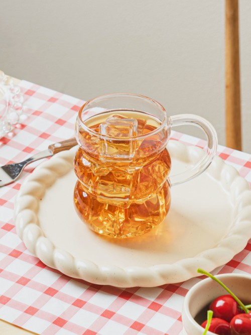 Cozy-A-Tum Handle แก้วเก็บความร้อน ใส (ประมาณ 300 มล.)