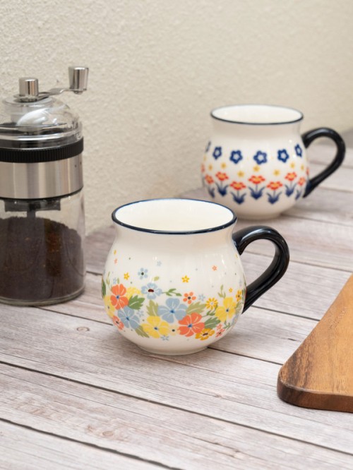 แก้ว Fleur Hanari Mug (Spring Flower) 380ml