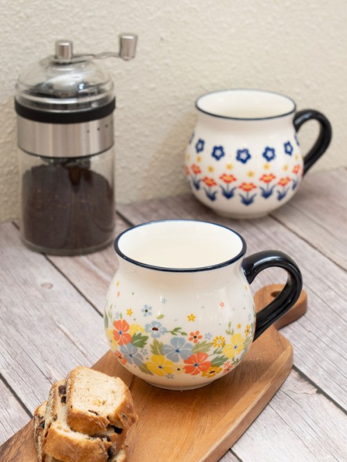 แก้ว Fleur Hanari Mug (Spring Flower) 380ml