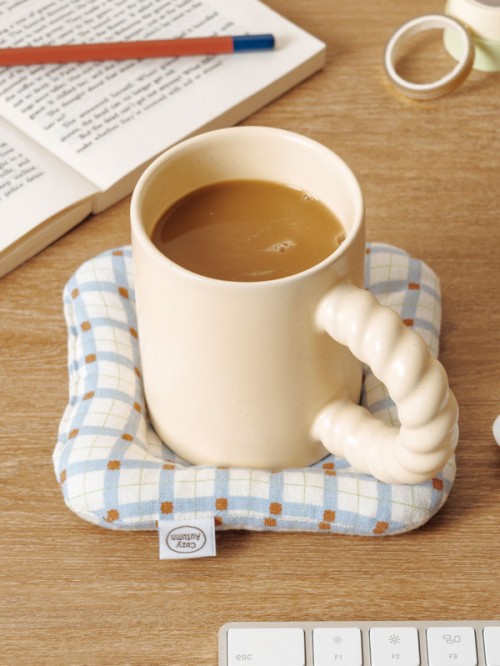 Cozy-A-Tum แก้วทรงจับบิด (สีงาช้าง) (ประมาณ 350 มล.)