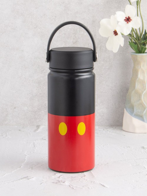 Disney Mickey Minnie Lid แก้วน้ำสแตนเลส (ประมาณ 500 มล.)