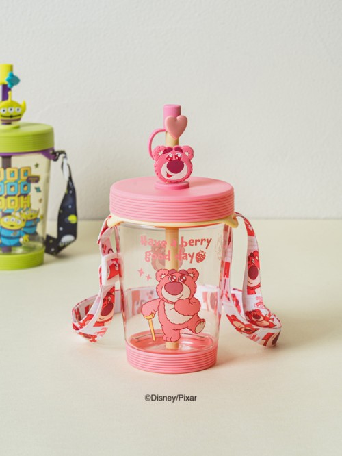 แก้วพร้อมสายตกแต่ง ลาย Toy Story จาก Pixar (ขนาดประมาณ 500 มล.)