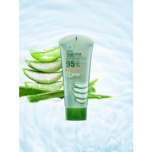 เจลบำรุงผิวอโลเวร่า Moisture Aqua Soothing Gel (150g)