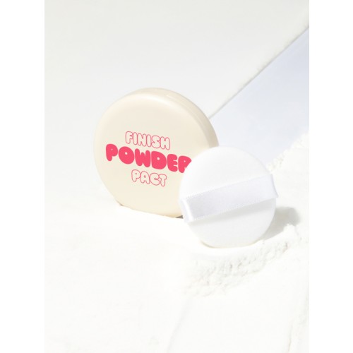 Mi Factory แป้งฝุ่นอัดแข็งควบคุมความมัน รุ่น Oil Control Finish Powder Pact (สีขาว) ขนาด 5 กรัม