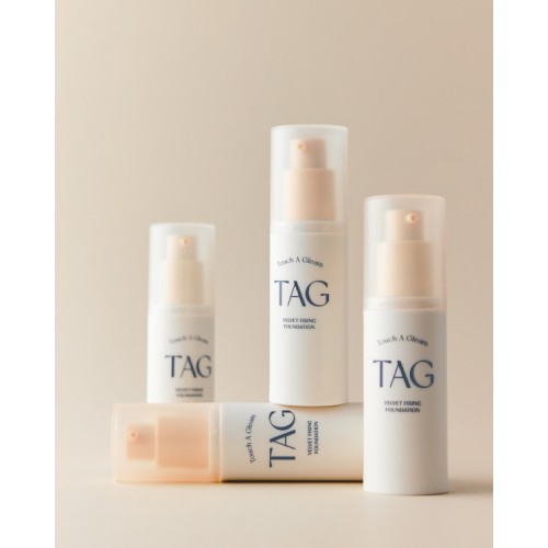 แท็ก เวลเวท ฟิกซิ่ง ฟาวเดชั่น (No.1_Light Beige) 30 มล.
