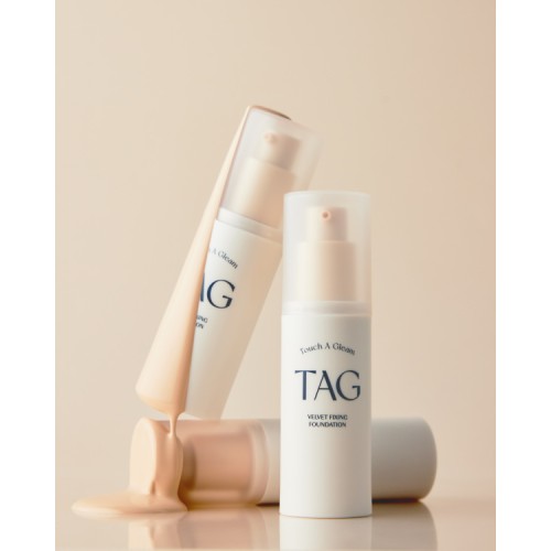 แท็ก เวลเวท ฟิกซิ่ง ฟาวเดชั่น (No.1_Light Beige) 30 มล.