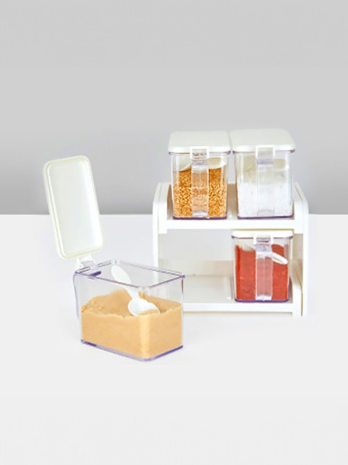กล่องเครื่องปรุง Sonagi (2 ชั้น 4 ช่อง)