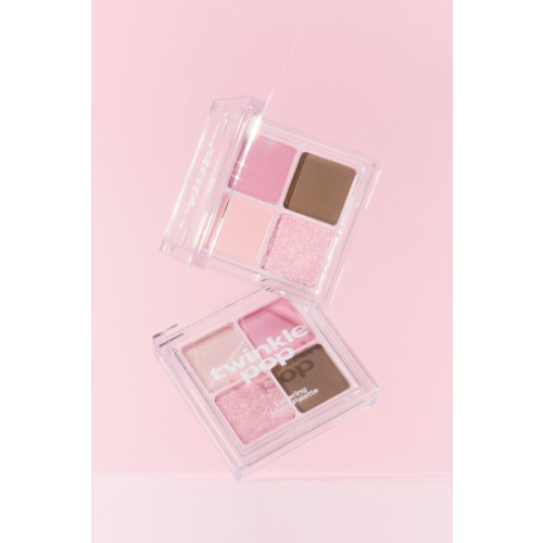 พาเลตต์แต่งตา Twinkle Pop สีชมพู (Pink Selection)