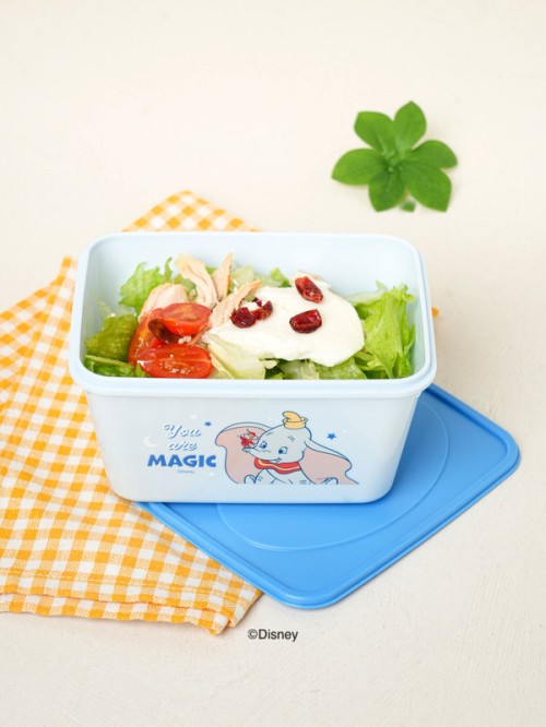 Disney Animals PP กล่องเก็บของ (ประมาณ 800 มล./ทรงสี่เหลี่ยมผืนผ้า)