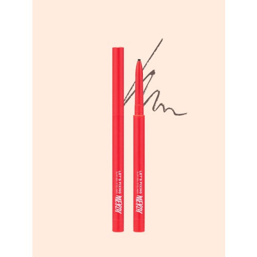 MERZY อายไลเนอร์เจลแบบดินสอ รุ่น Let's Fixing Slim Gel Eyeliner สี 02 Bronze Opal – บรอนซ์ประกายโอปอล